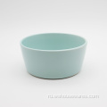 Индивидуальный простой стиль цветные глазурь керамические наборы посуды